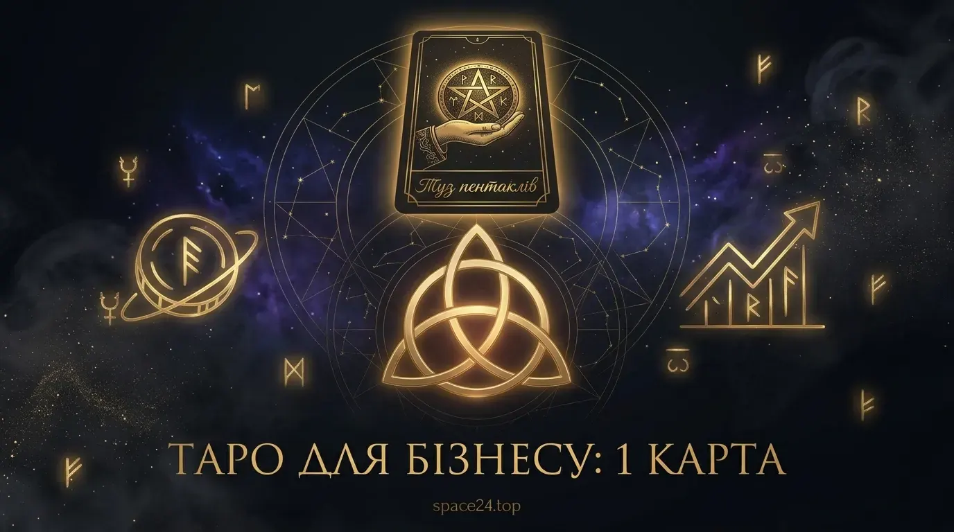 ТАРО для бізнесу 1 карта