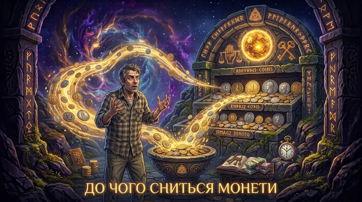 До чого сняться монети?