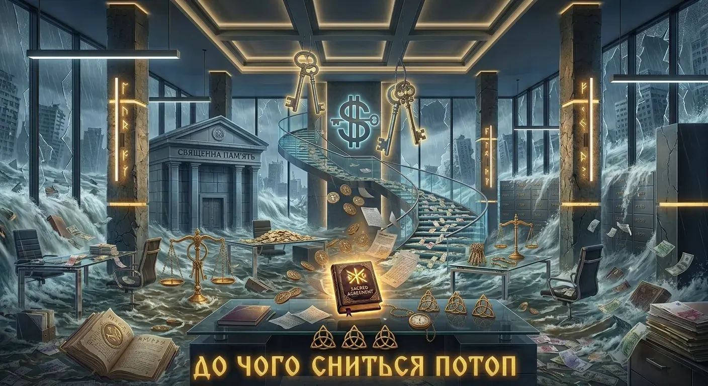 До чого сниться Потоп