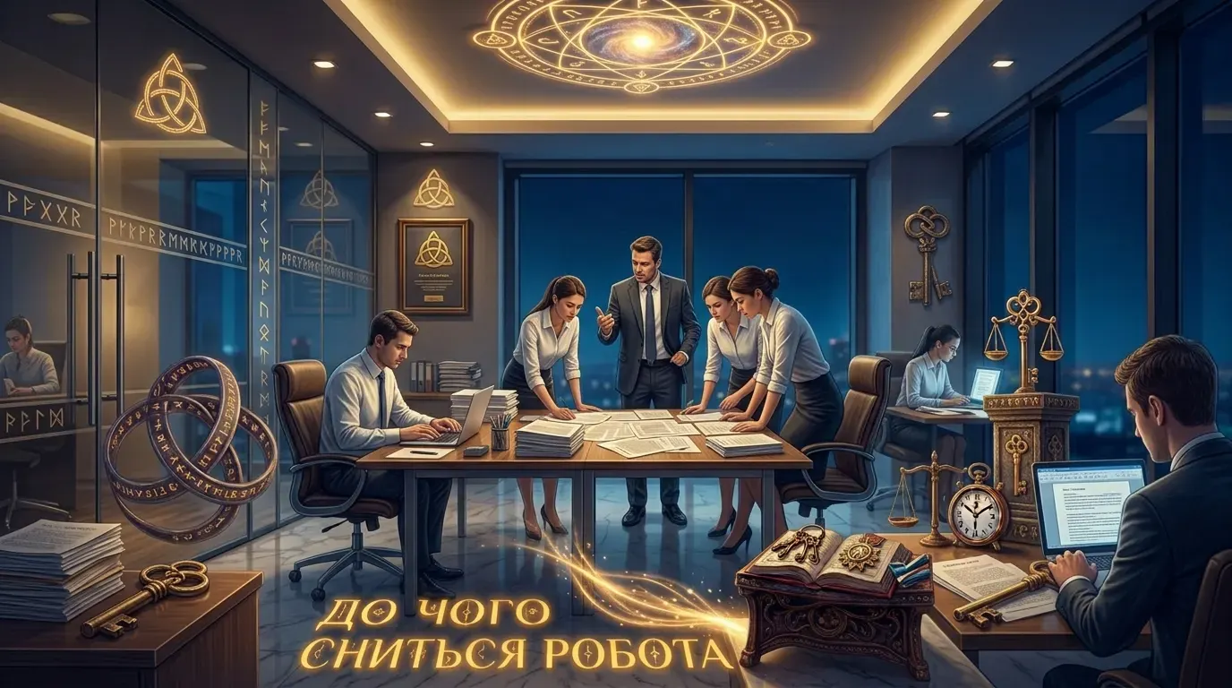 До чого сниться робота.
