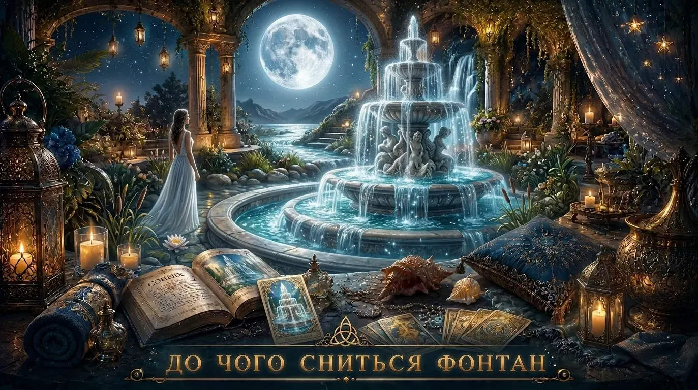 До чого сниться Фонтан