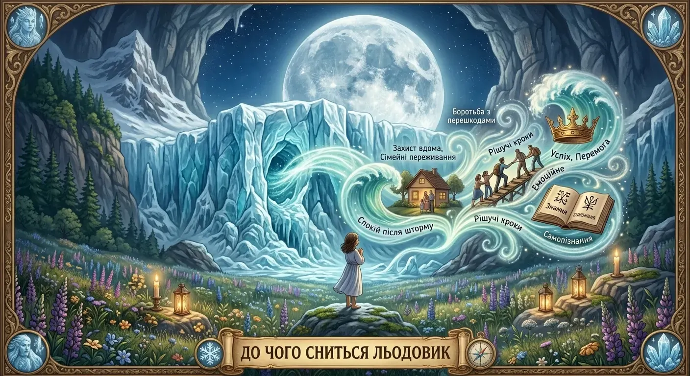 До чого сниться Льодовик