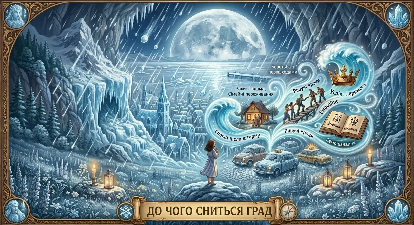 До чого сниться Град