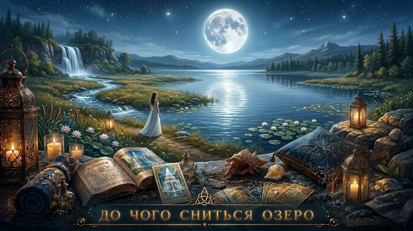 До чого сниться Озеро