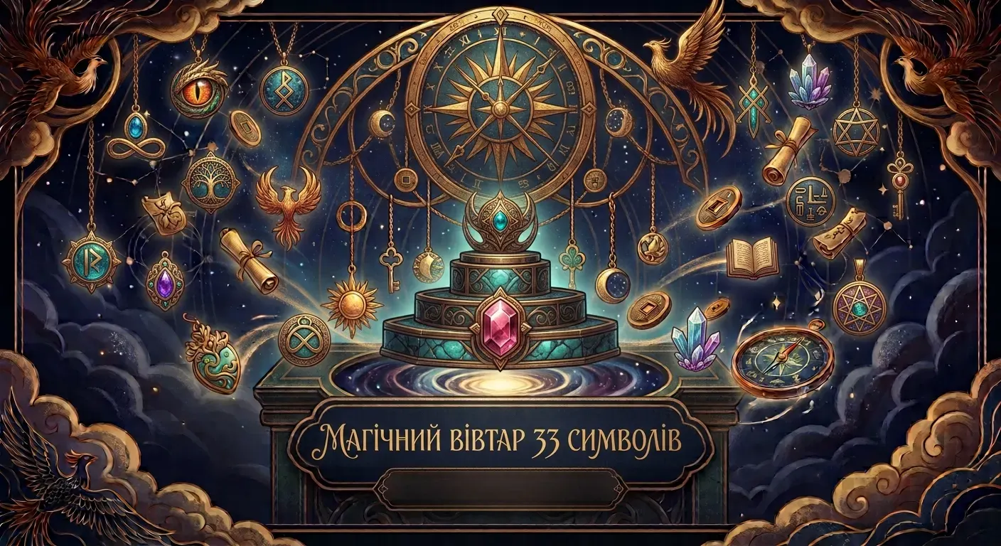 Гадання Магічний Вівтар 33 Символів