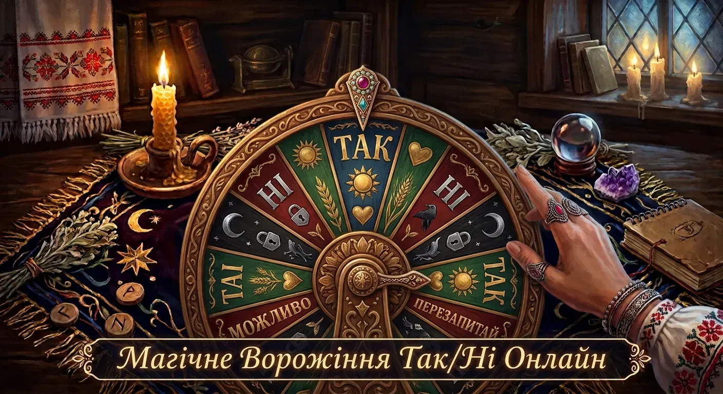 Колесо Фортуни: Магічне Ворожіння Так/Ні Онлайн