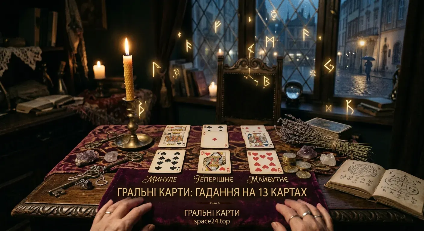 Гральні карти гадання на 13 картах онлайн