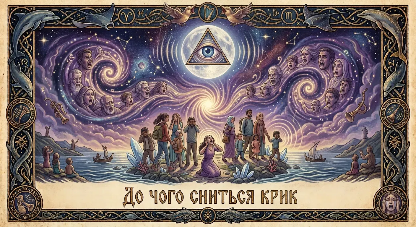 До чого сниться крик