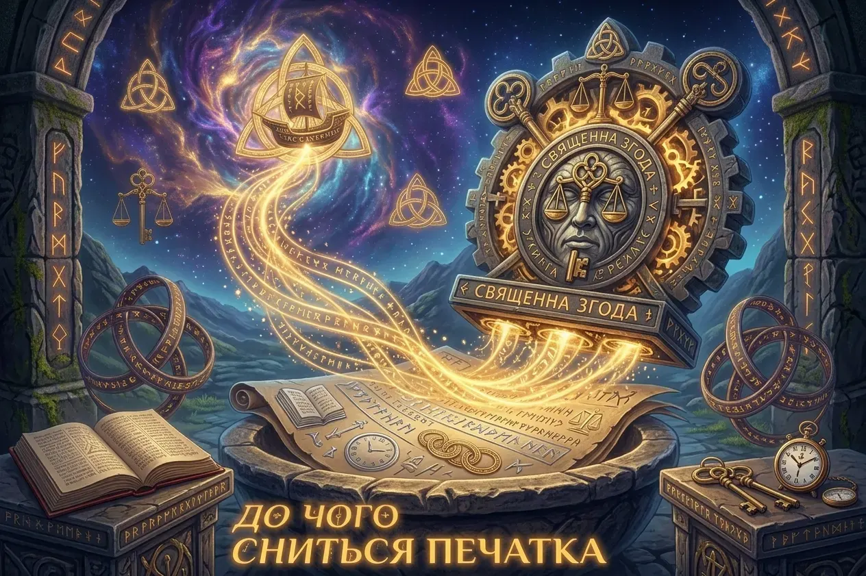 До чого сниться Печатка