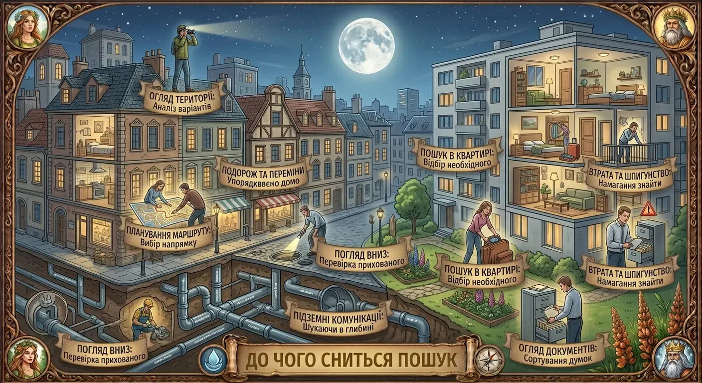 До чого сниться Пошук