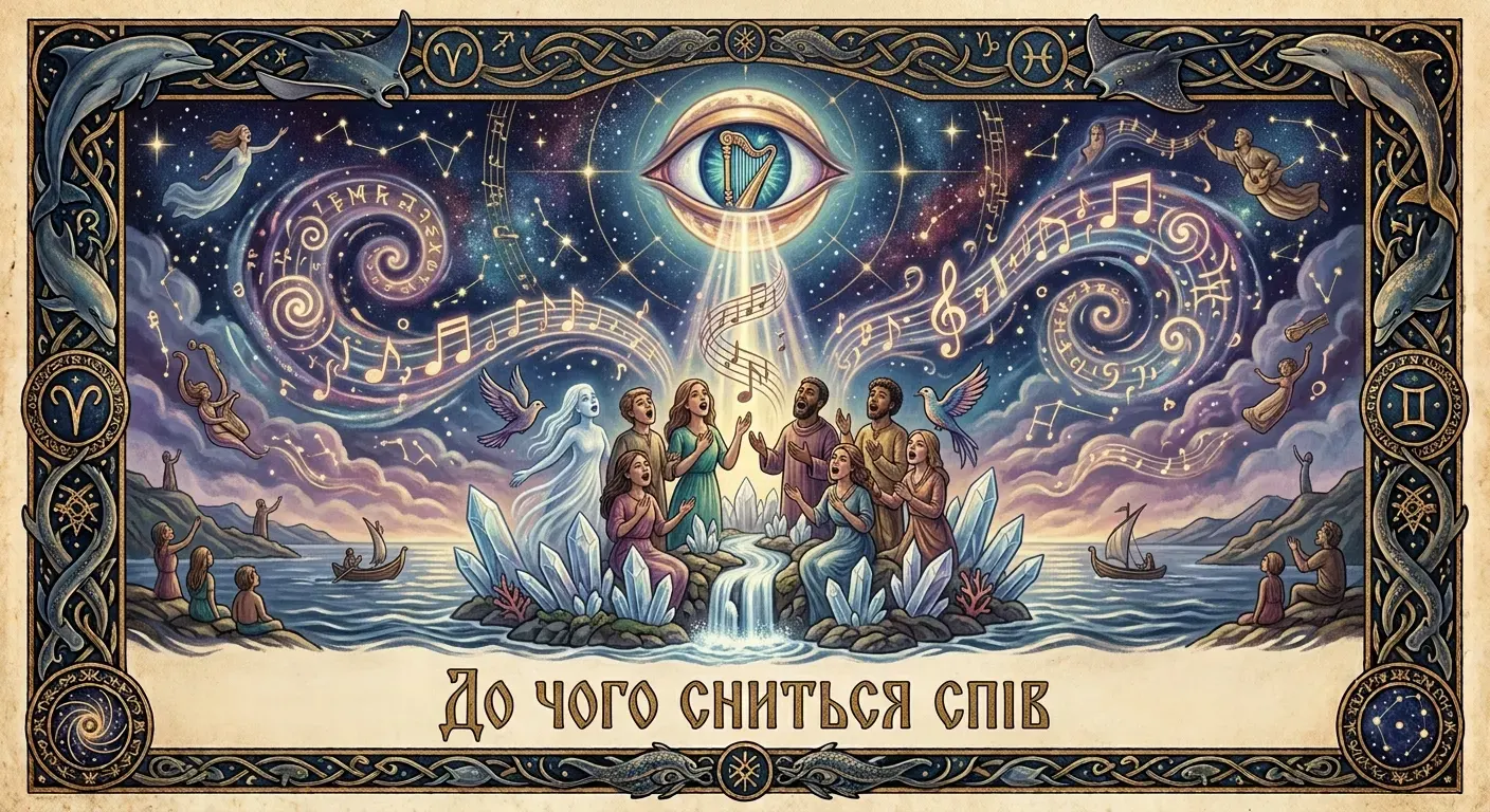 До чого сниться спів