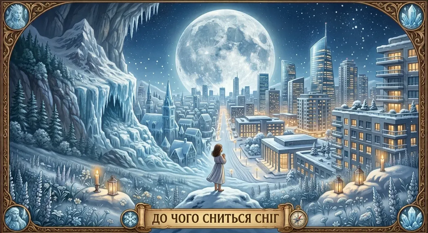 До чого сниться Сніг