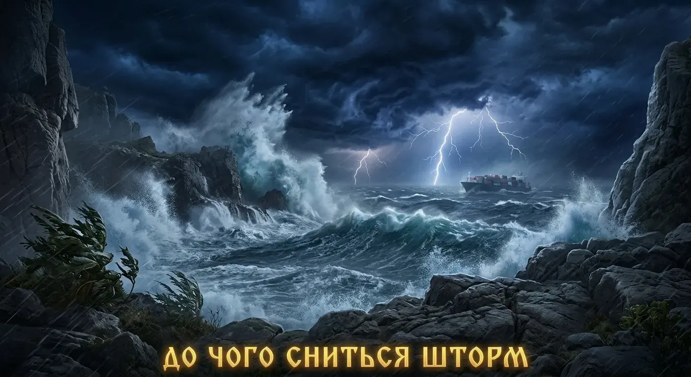 До чого сниться Шторм