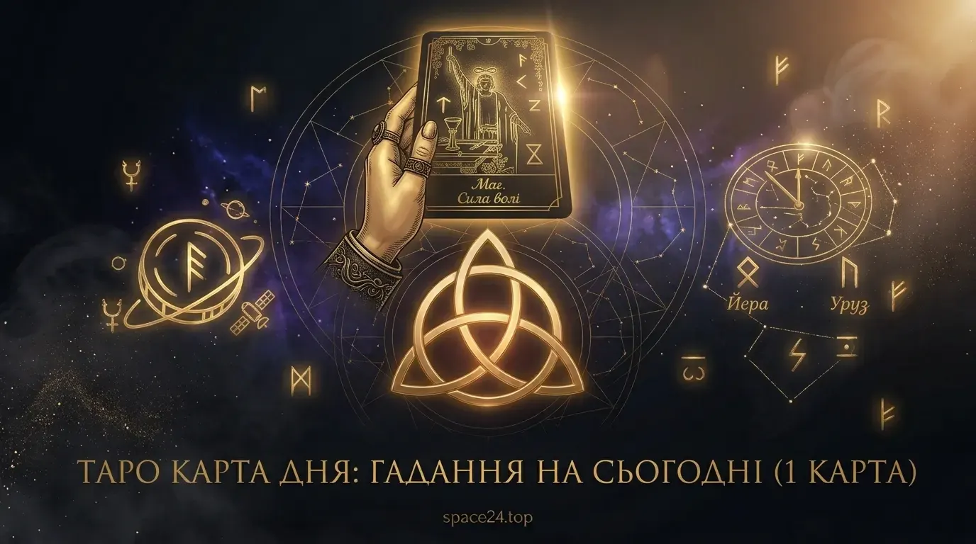Таро карта дня гадання на сьогодні