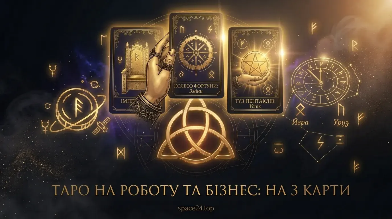 Таро на роботу та бізнес на 3 карти онлайн гадання