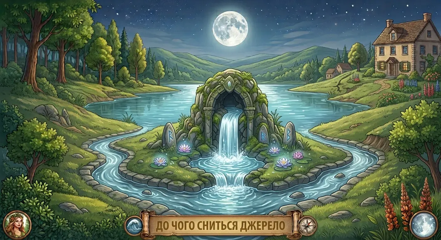 До чого сниться Джерело