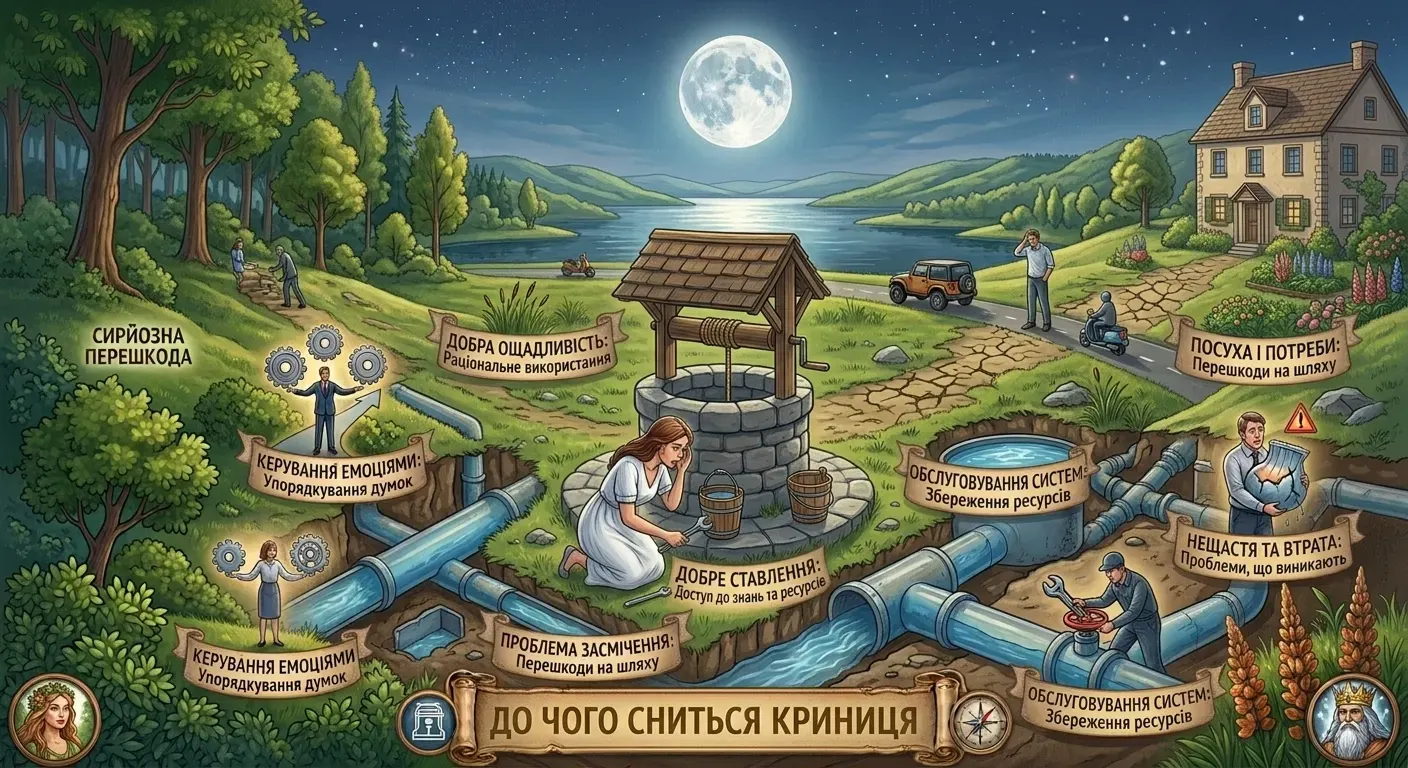 До чого сниться Криниця