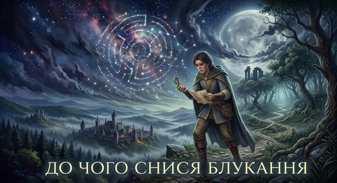 До чого сниться Блукання