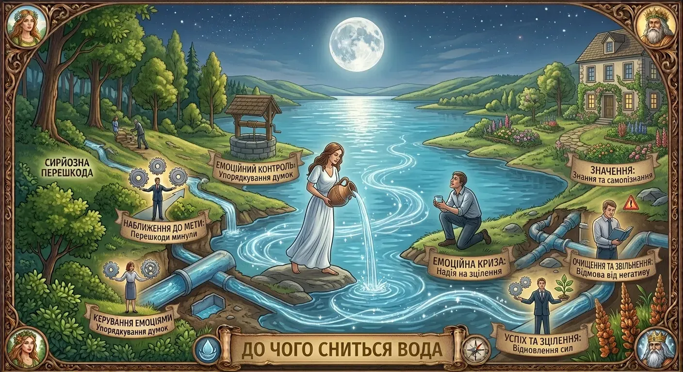 До чого сниться Вода