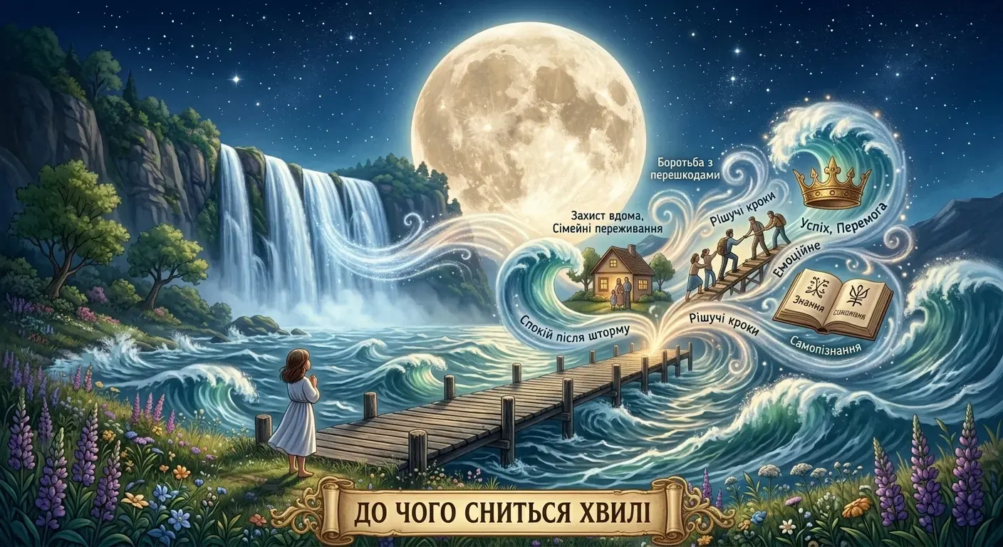 До чого сняться Хвилі