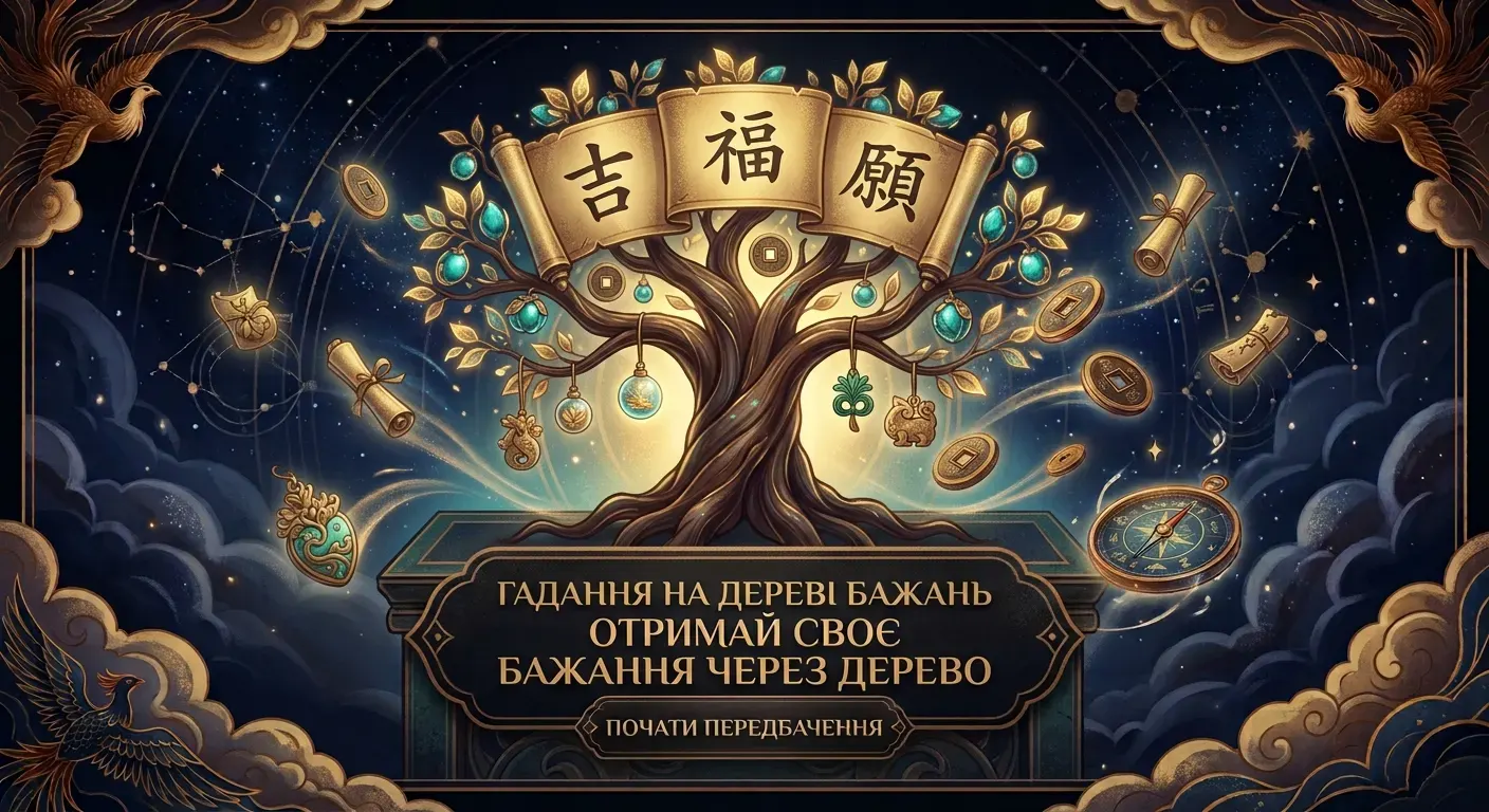 Дерево Бажань гадання