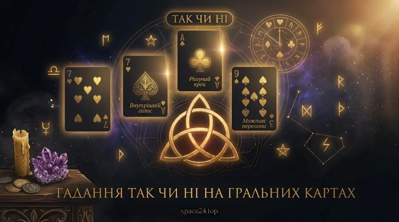 Гадання Так чи Ні на гральних картах